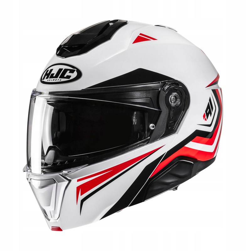 Motocyklová Prilba Hjc I91 Tricus White Red Xs