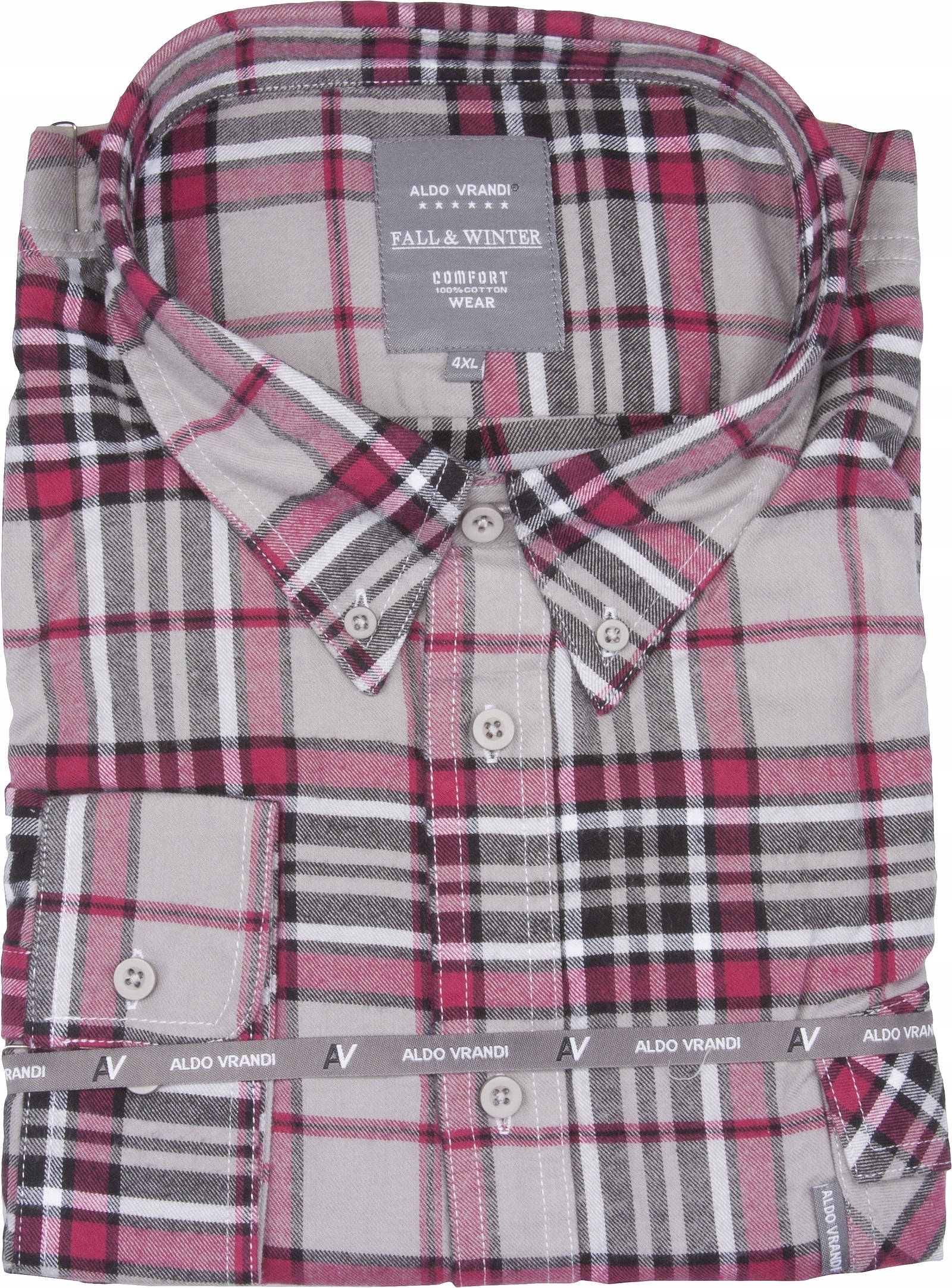 

Ciepła koszula AldoVrandi 3XL_47/48_obw_kl_136