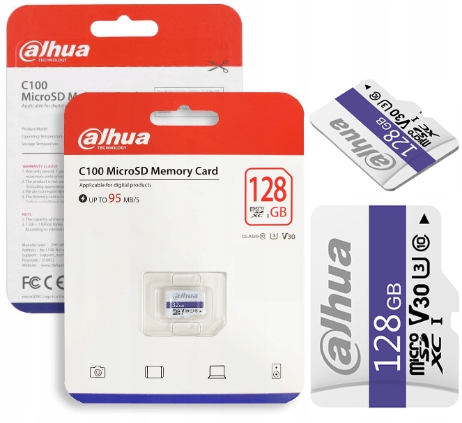 Paměťová Karta Microsd TF-C100/128GB 128GB Dahua
