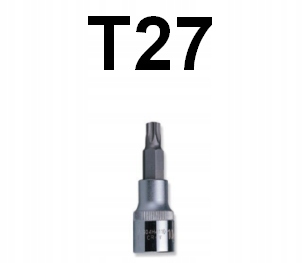 

Bit Torx T27/ TX27 x 58mm z nasadką 1/2 Jonnesway