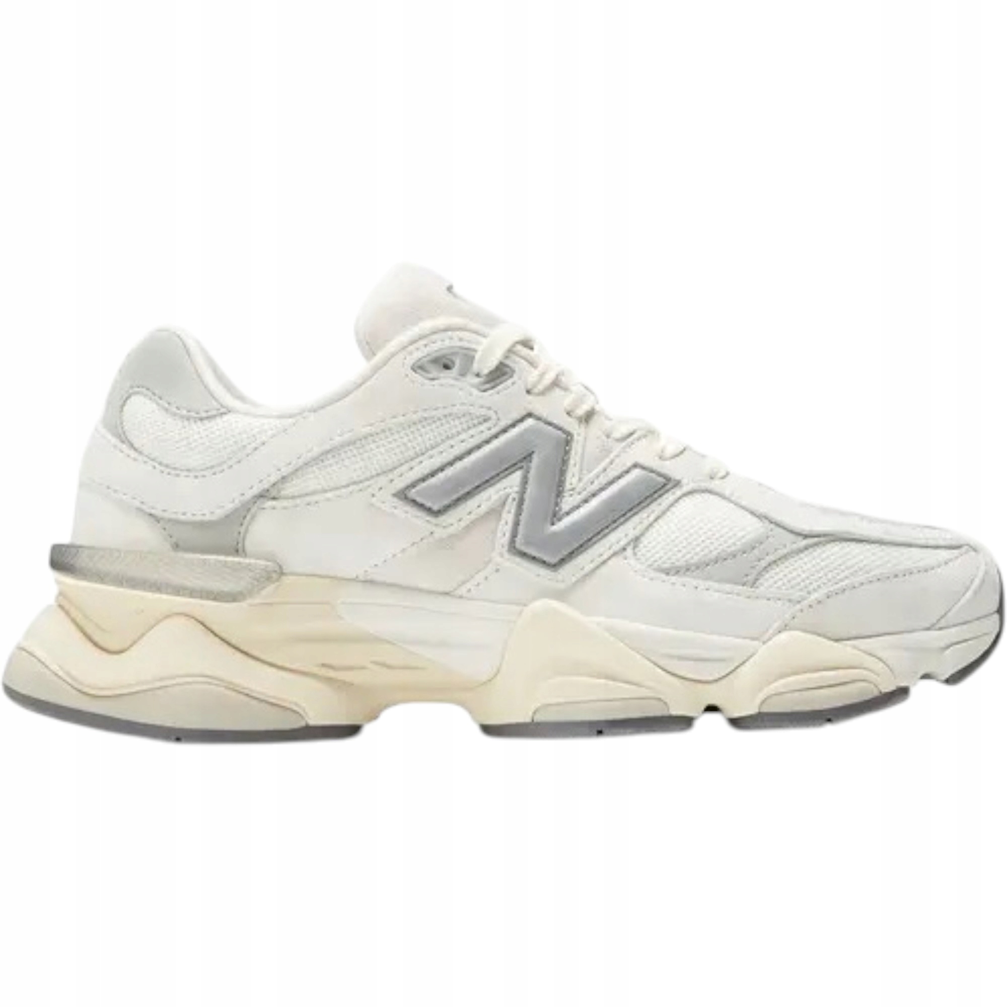 Unisexové boty New Balance 9060 U9060ECA bílé, syntetické kožené, velikost 47.5