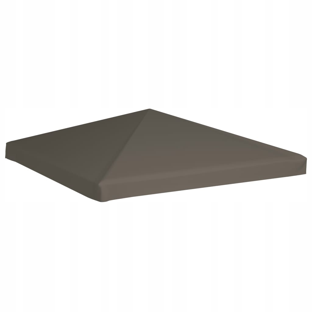 Střecha Do Altánku 3X3 M Taupe Zastřešení Polyester Pvc 310 G/M2 Voděodolná