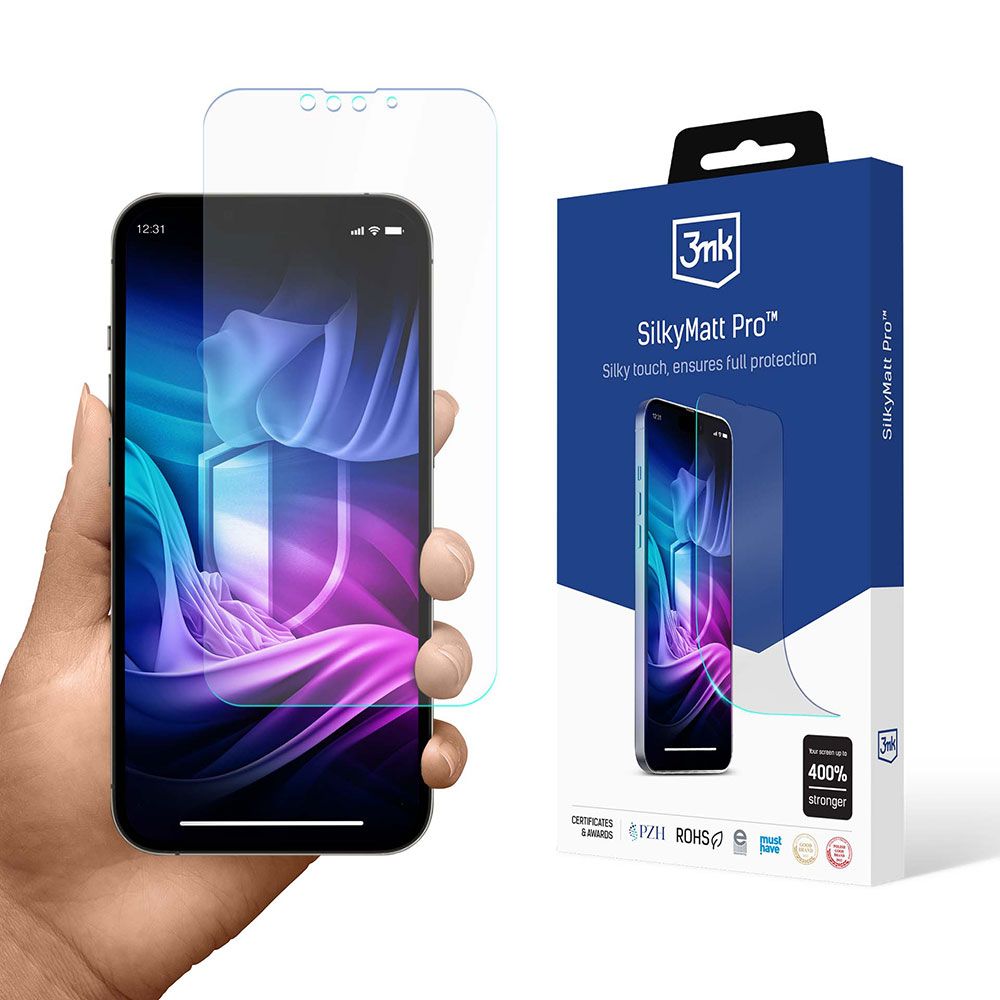Matowa folia ochronna na ekran do Apple iPhone 14 3mk Silky Matt Pro