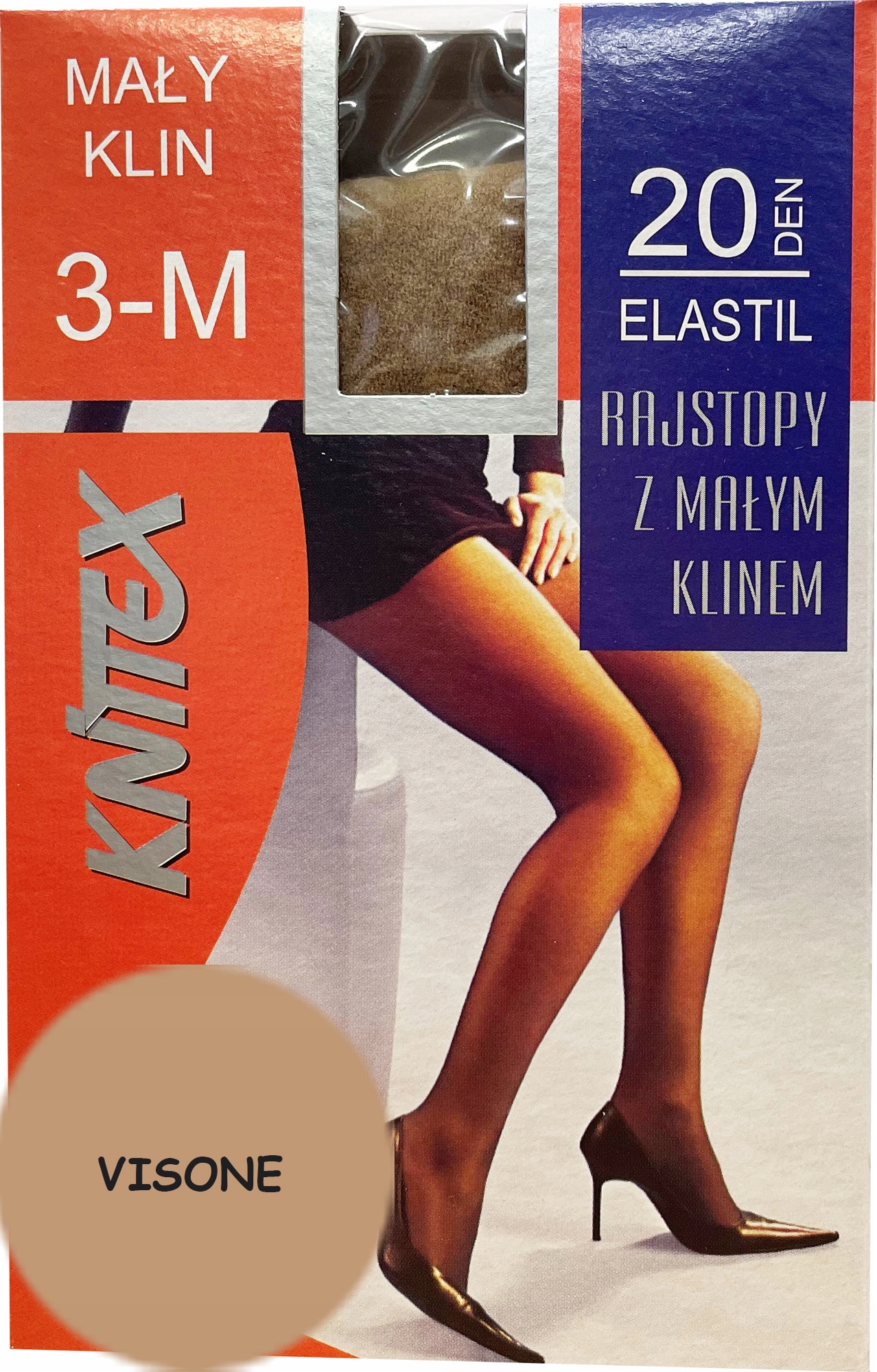 

Knittex rajstopy Elastil 20 den Visone # 3 M