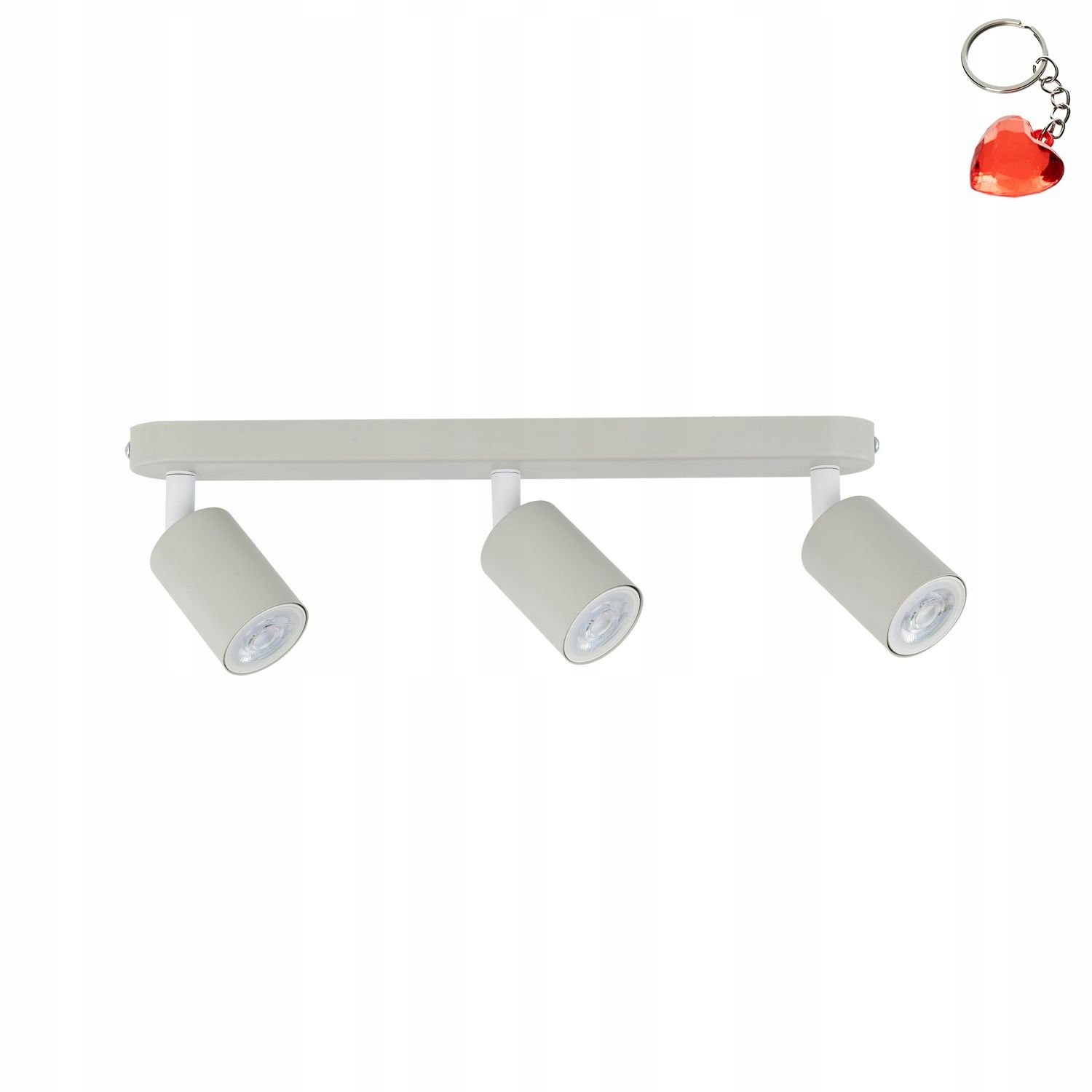Spot reflektor Stropní Svítidlo Béžová Livia GU10 52 cm Kov Tk Lighting