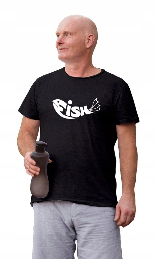

Koszulka męska Fish t-shirt Ryba wędkarstwo 4XL