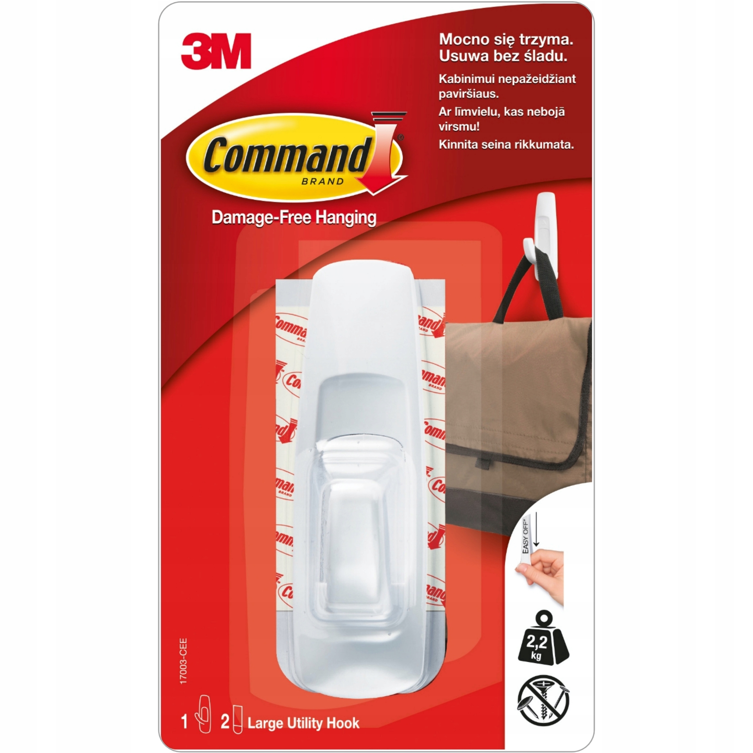 

Command 3M Haczyk Duży 1SZT 2,2 Kg 17003