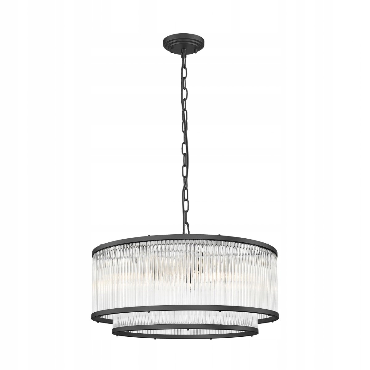 Moderní lampa se spuštěným vnitřním stínidlem do ložnice Sergio E14