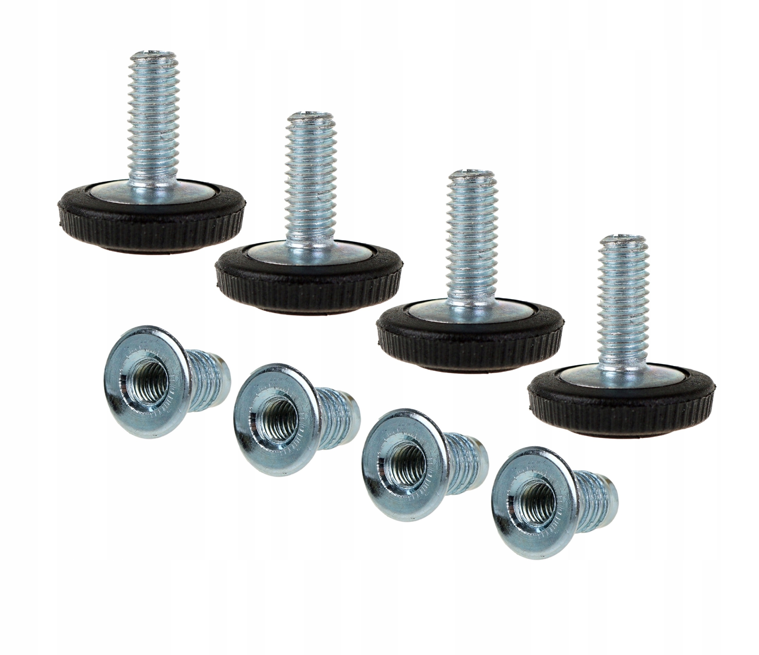 

Nóżka do mebli regulator stopka z mufą, M6 x 15 mm
