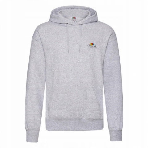 

Bluza męska Vintage m.logo kaptur FruitLoom GreyXL