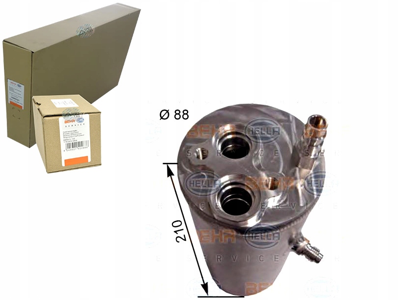 ОСУШУВАЧ КОНДИЦІОНЕРА БЕР HELLA 451076502870n T