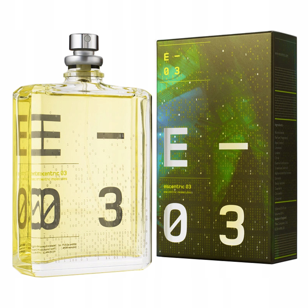 Escentric Molecules Escentric 03 Edt Plnitelný parfém U 30 ml