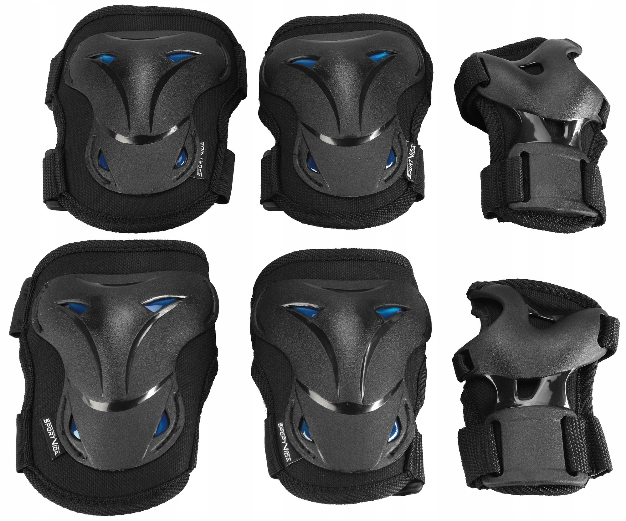 OCHRANIACZE NA ROLKI DLA DOROSŁYCH ZESTAW FISZKA S Rozmiar S