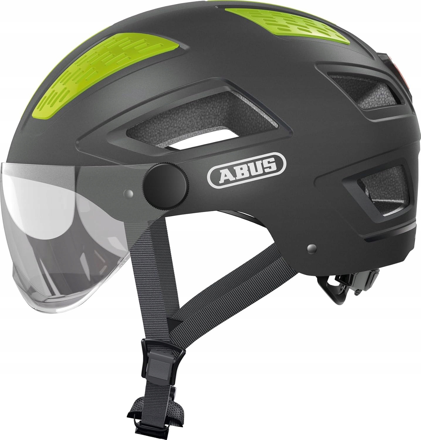 Kask rowerowy Abus Hyban 2.0 Ace r. XL 58-63 cm titan wizjer