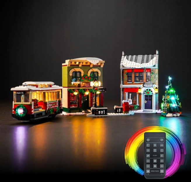 Sada osvětlení BrickBling s dálkovým ovládáním, Lego 10308