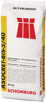 Schomburg ASOCRET-BIS-5/40 (INDUCRET-BIS-5/40) Zaprawa Naprawcza Do Betonu