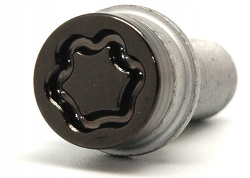 Чорні кріпильні болти 14x1, 5x45 MERCEDES