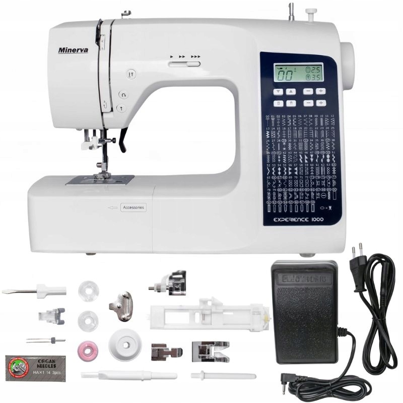 Maszyna do szycia domowa komputerowa Minerva Experience 1000