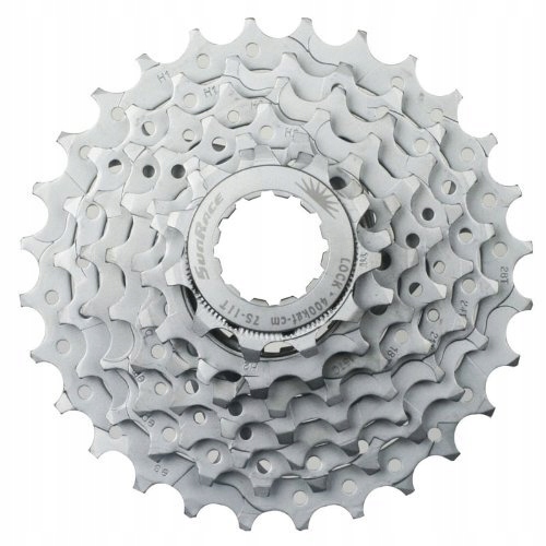 

kaseta 7-RZĘDOWA Sunrace 11-28T nikiel CSM637A