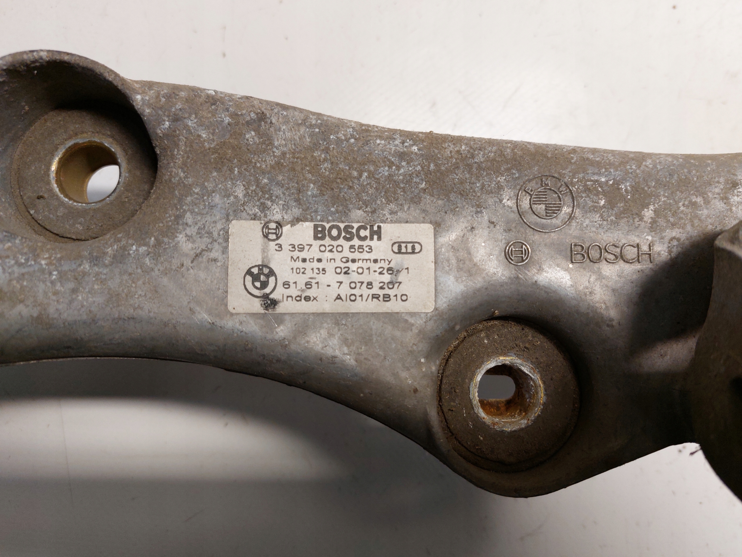 BMW 7 E65 wiper mechanism front 10 PIN