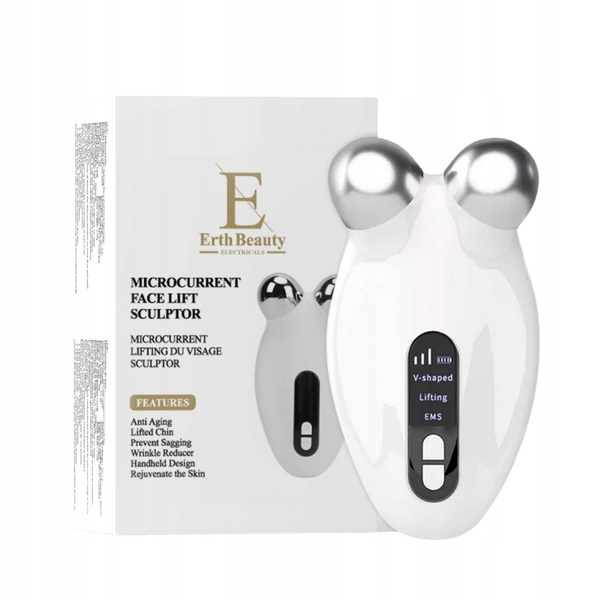 Erth Beauty Microcurrent Face Lift Sculptor Masážní Přístroj s mikroproudem Ems