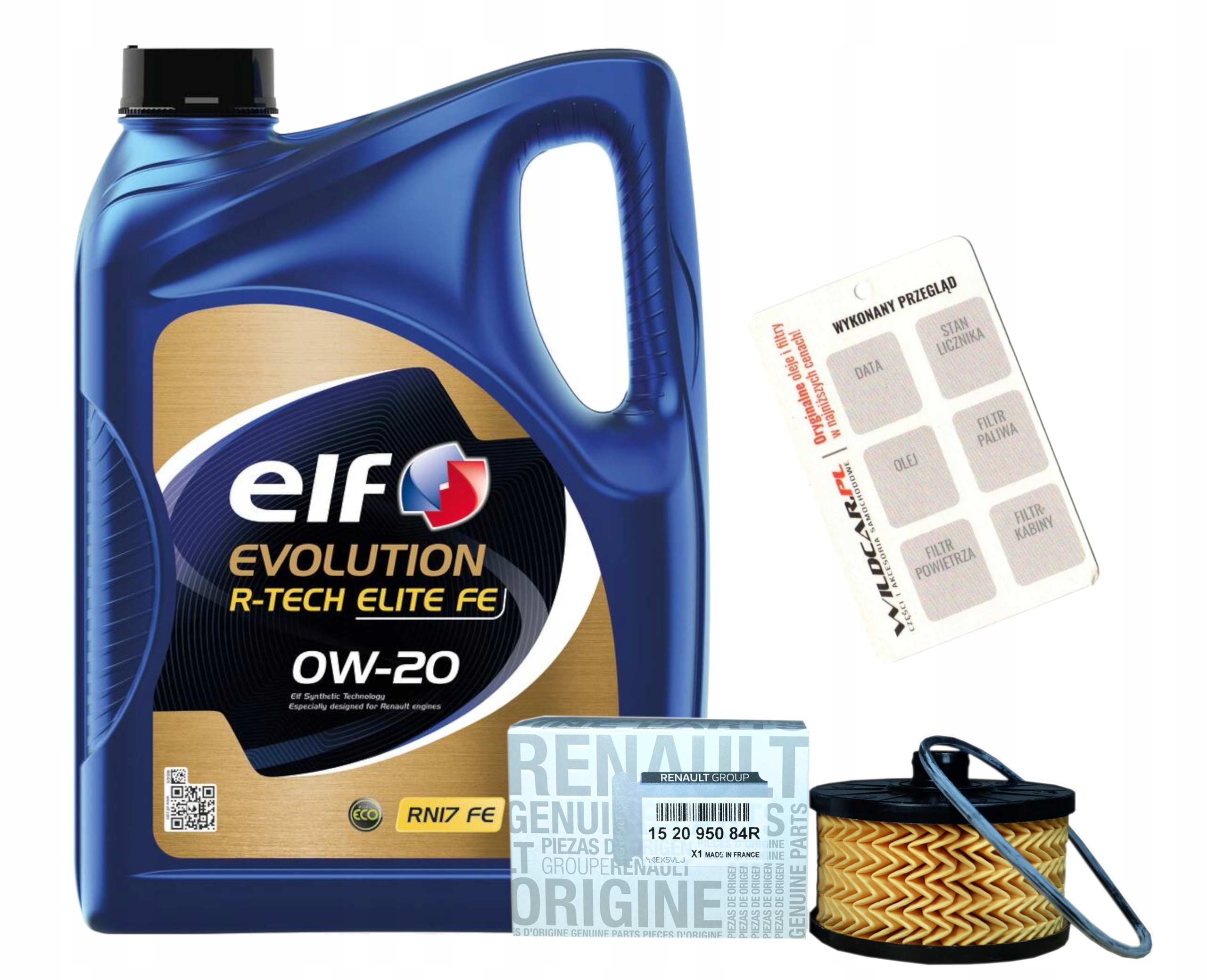 Filtr olej 0v20 Renault Megane 4 IV 1.0 Tce 115