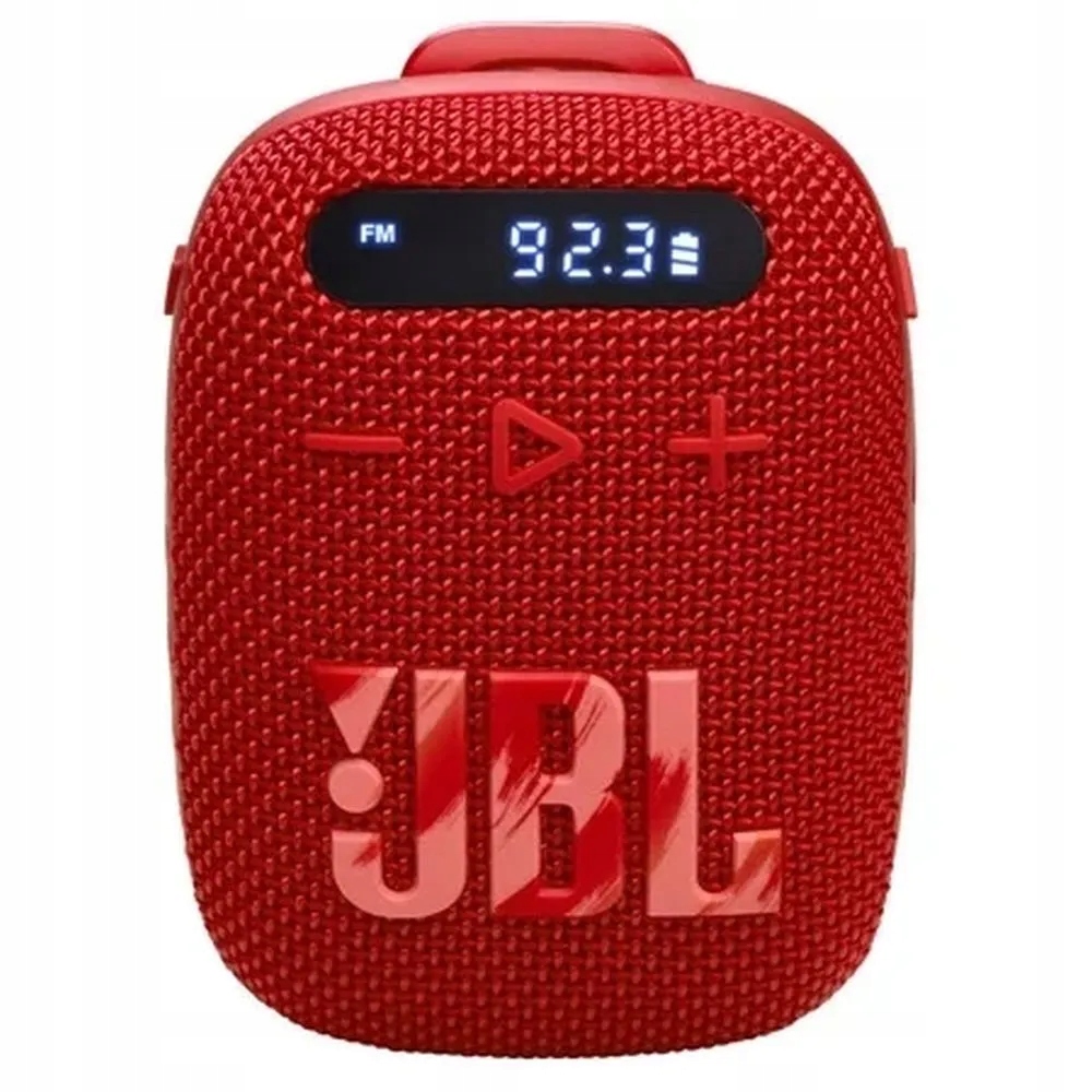 Bezdrátový reproduktor Jbl Wind 3 s držákem na volant, červený