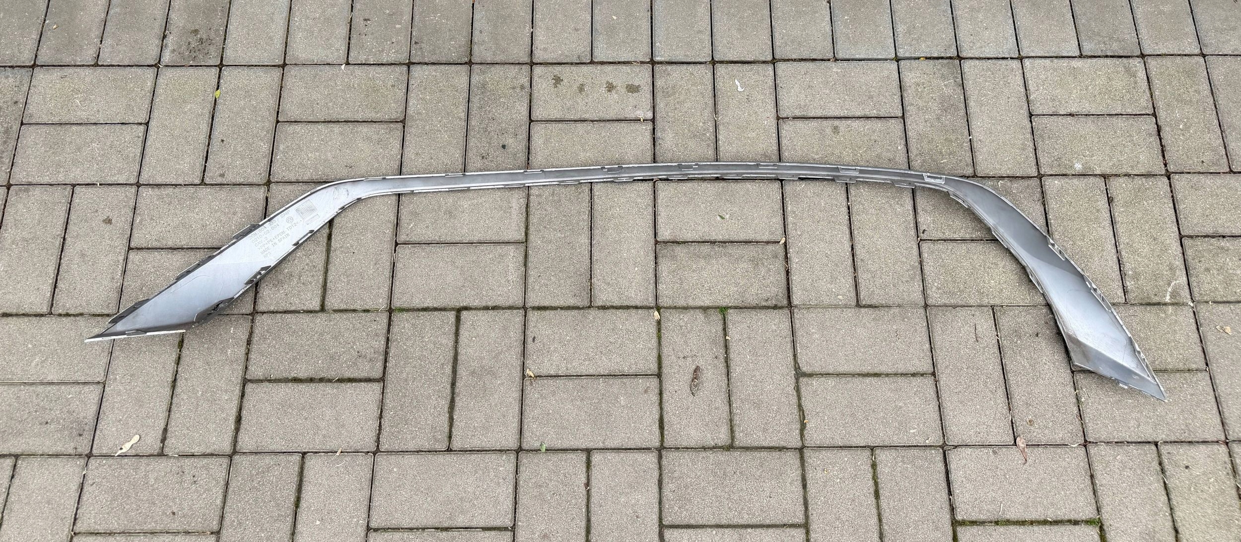 VW T-CROSS lišta SPOILER nárazníku předek 2GM806333