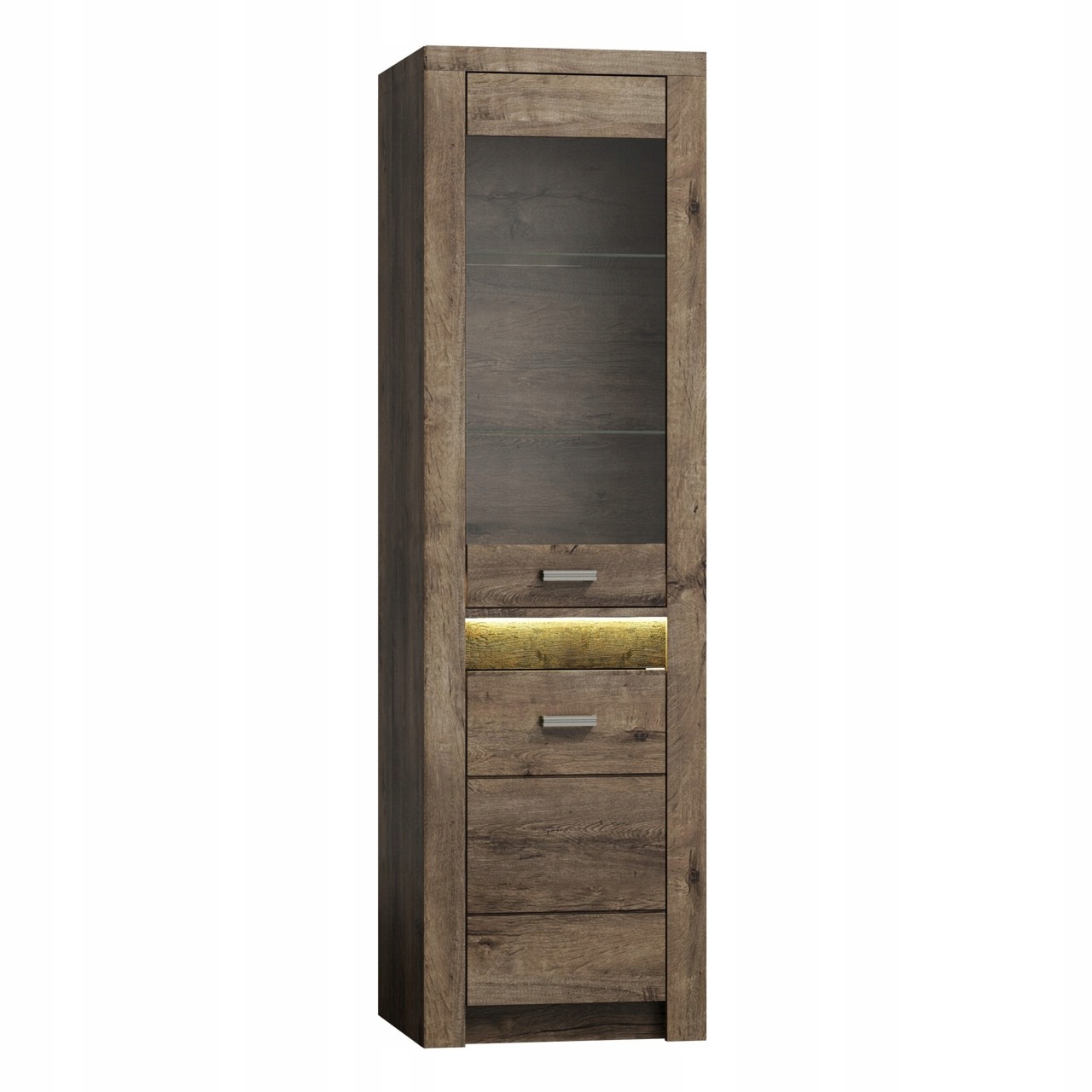 meble INDIANAPOLIS IND_23 witryna narożna bez ośw.