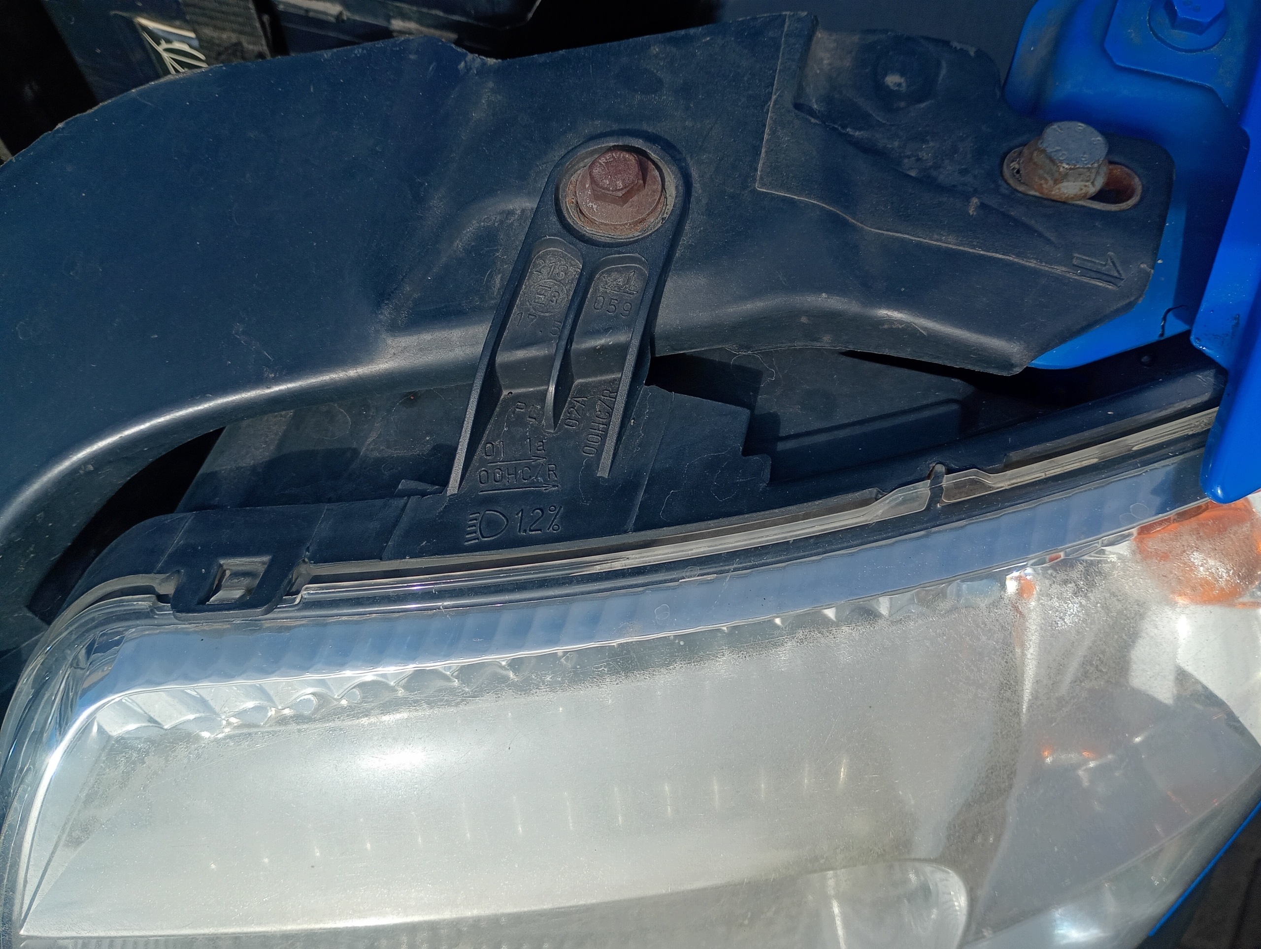 Reflektor light left front front Fiat Panda 2 II 03-09