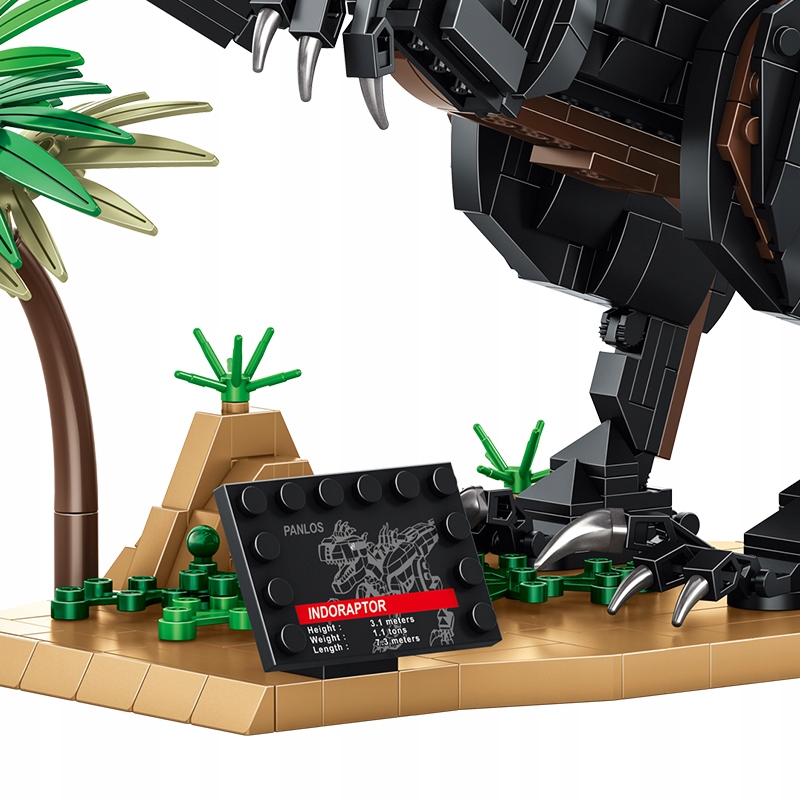 KLOCKI DINOZAUR INDORAPTOR PANLOS ŚWIAT DINOZAURÓW Kod producenta 611004