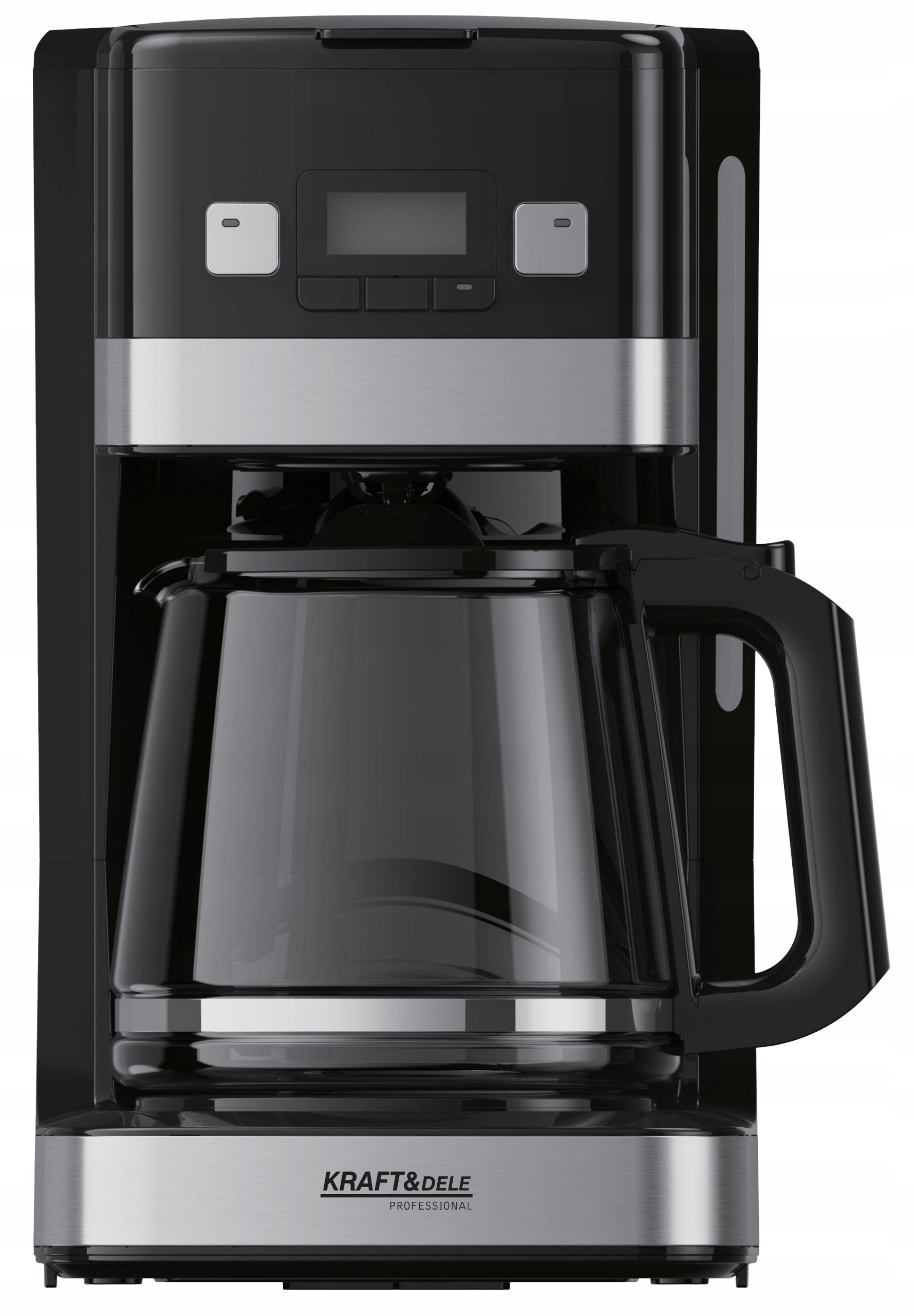 Překapávač 1800 ml, 12 šálků, programátor KD4286 Kraft&dele