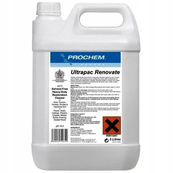Prochem Ultrapac Renovate A217 5 litrů sazí, kouř,