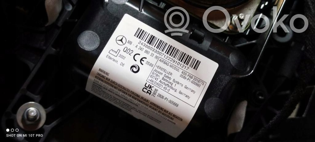 mercedes-benz EQB 2022 торпеда