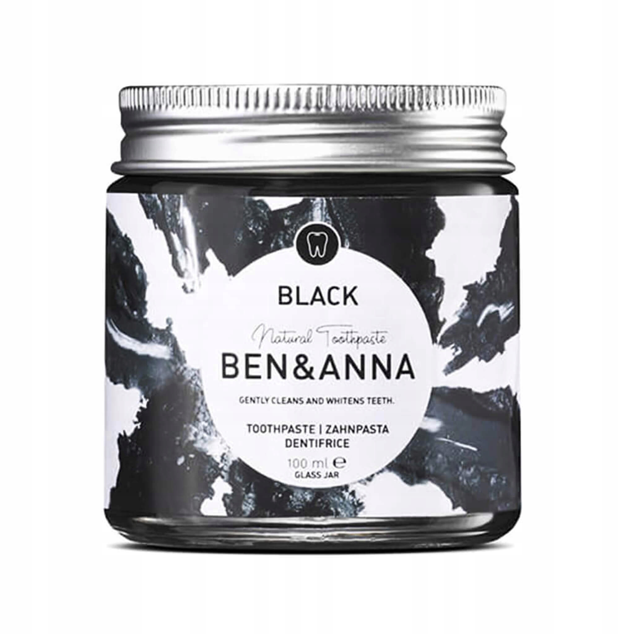 

Ben&Anna naturalna wybielająca pasta Black 100