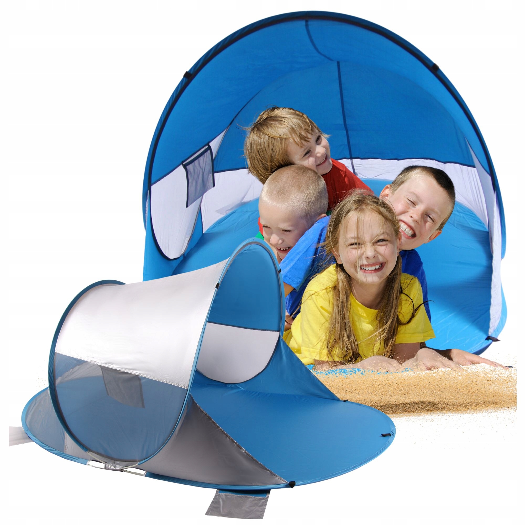 Stan Na Zahradní Pláž Paraván Samorozkládací Pop-up UV50+ Velký