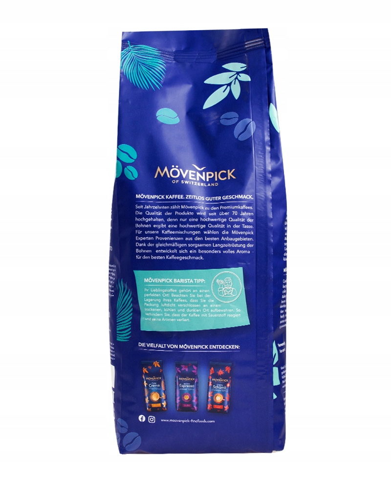 Levně Káva Movenpick Crema Intensa Gusto Italiano 1000 g