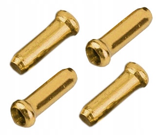 

Aluminiowa końcówka linki 4 sztuki złoty