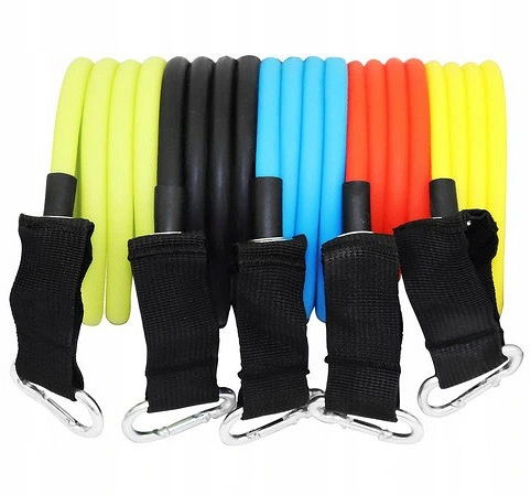 ZESTAW 5 GUM OPOROWYCH DO ĆWICZEŃ EKSPANDERY EAN (GTIN) 5903133418955