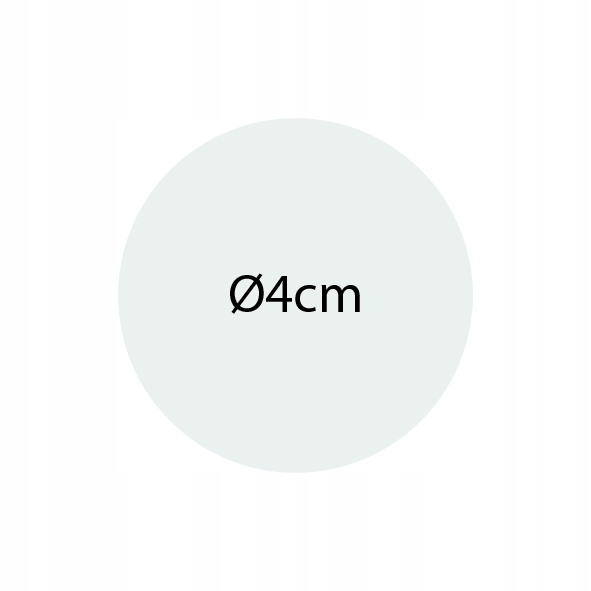 

Naklejki Plomby przezroczyste bezbarwne 4cm 70szt