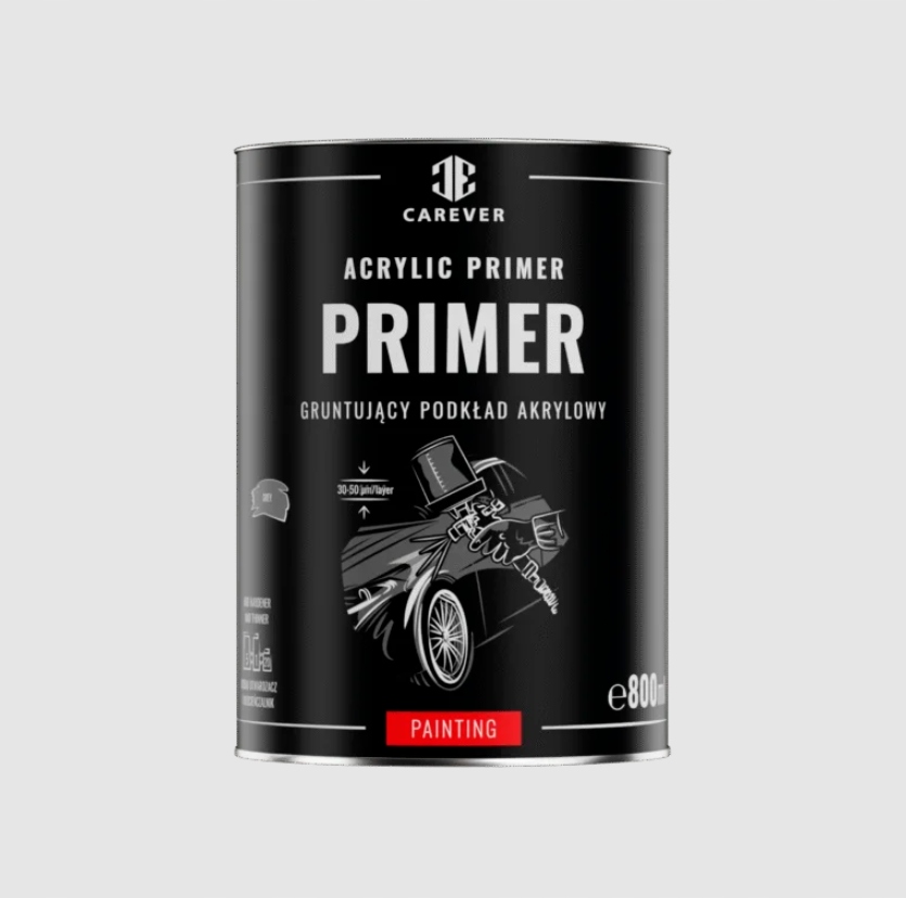 Dwukomponentowy podkład akrylowy CAREVER PRIMER 0,8 L szary