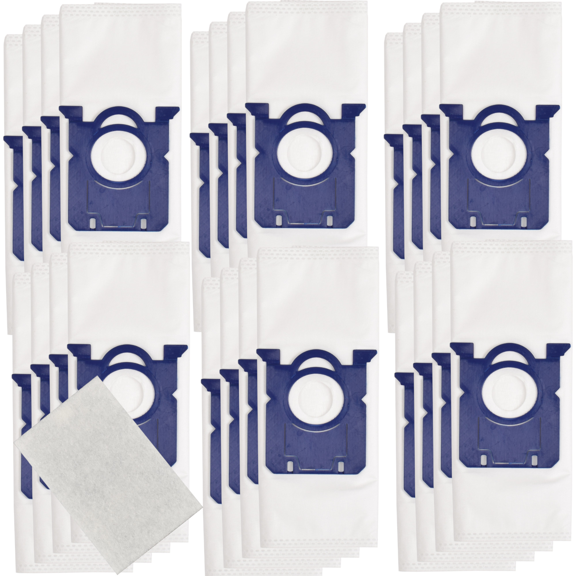 24x Worki do Electrolux UltraSilencer Ergospace Bag Philips EasyLife Filtr