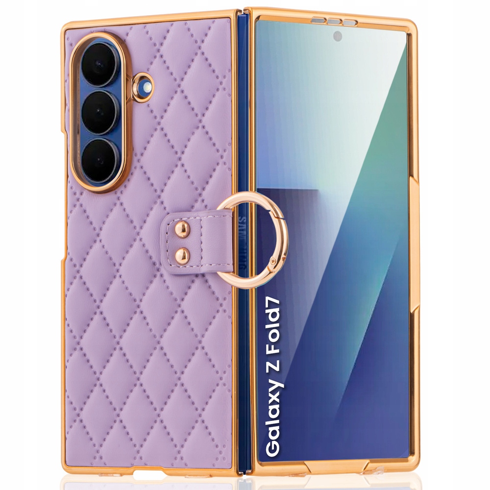 Pouzdro s krytem na vnější displej kroužek na prst pro Galaxy Z Fold7 5G