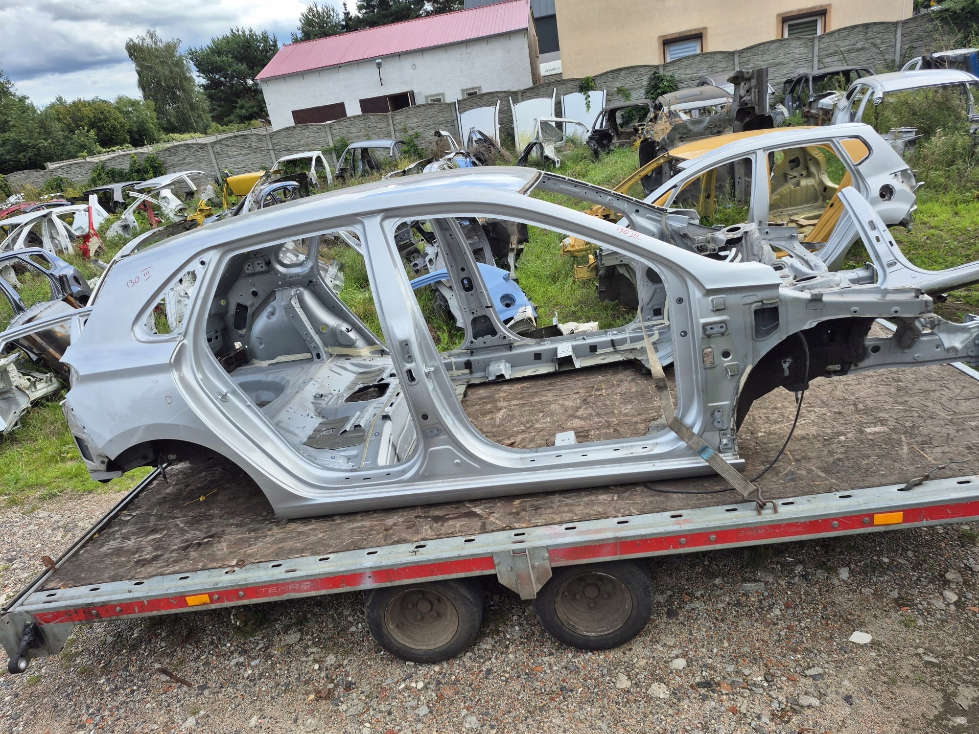 HYUNDAI I30 III HB LONGHERONE parafango sinistra posteriore 2017