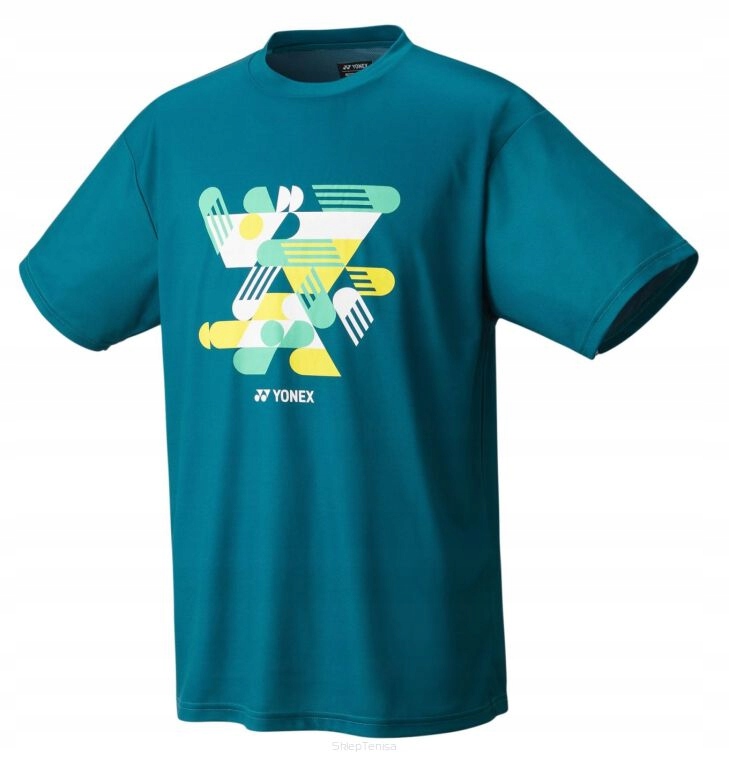 Koszulka tenisowa Yonex Practice Logo morska r.XXL