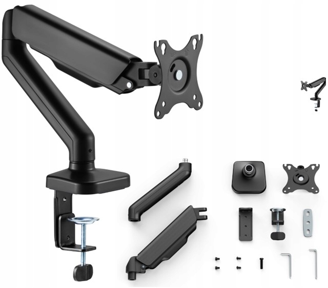 Držák na stojan a rameno monitoru k psacímu stolu pro monitor Asus PA329CRV, věšák