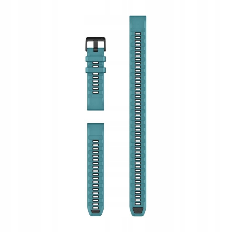 Garmin Paski do zegarka QuickFit 22 Turquoise silikonowy, 010-14412-01