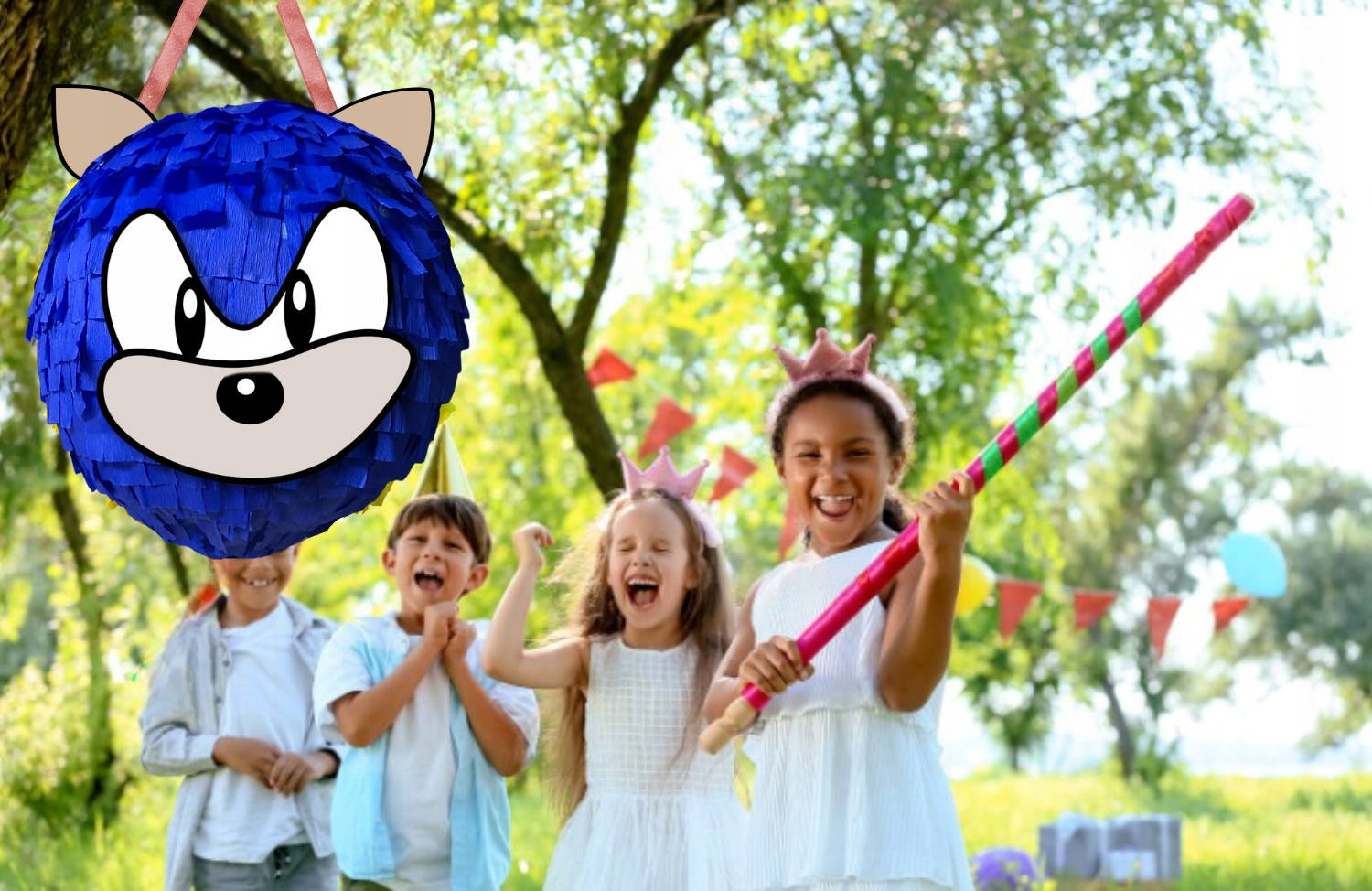 PINIATA Sonic 90 CM Solidna Marka inna