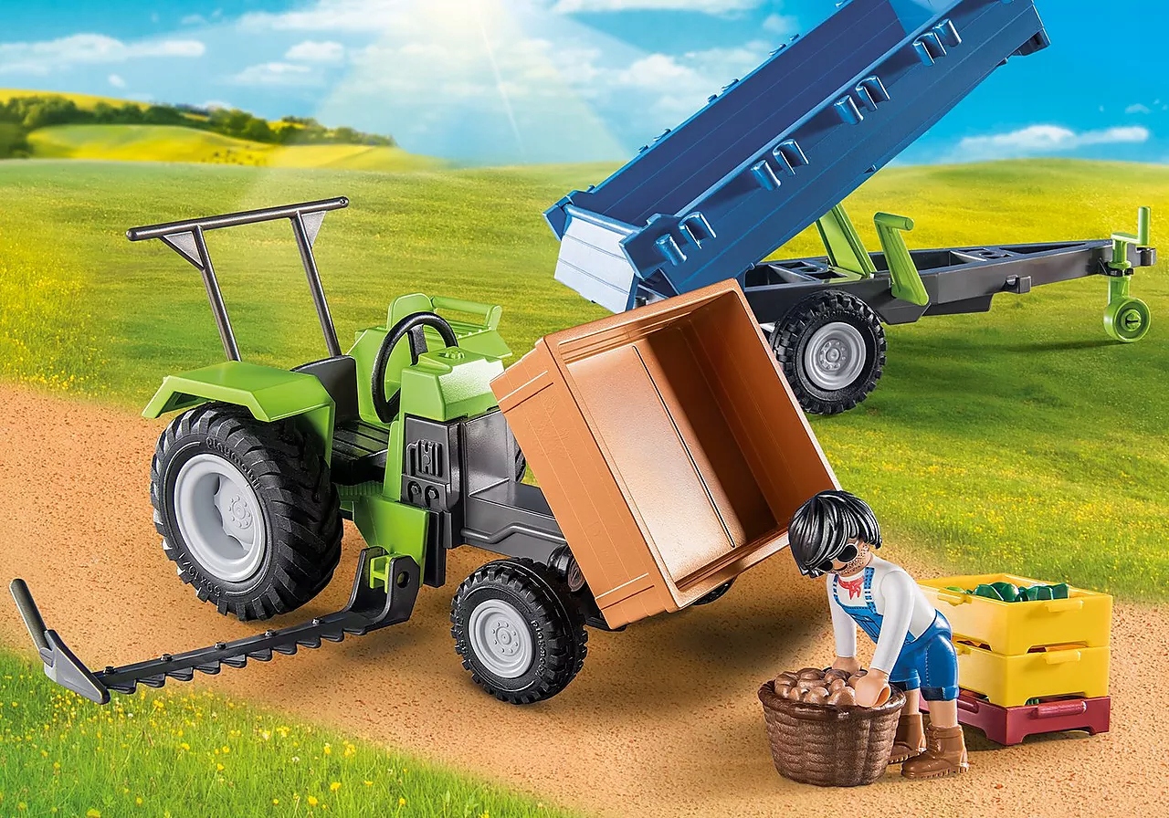 PLAYMOBIL Country 71249 Traktor z przyczepą Marka Playmobil