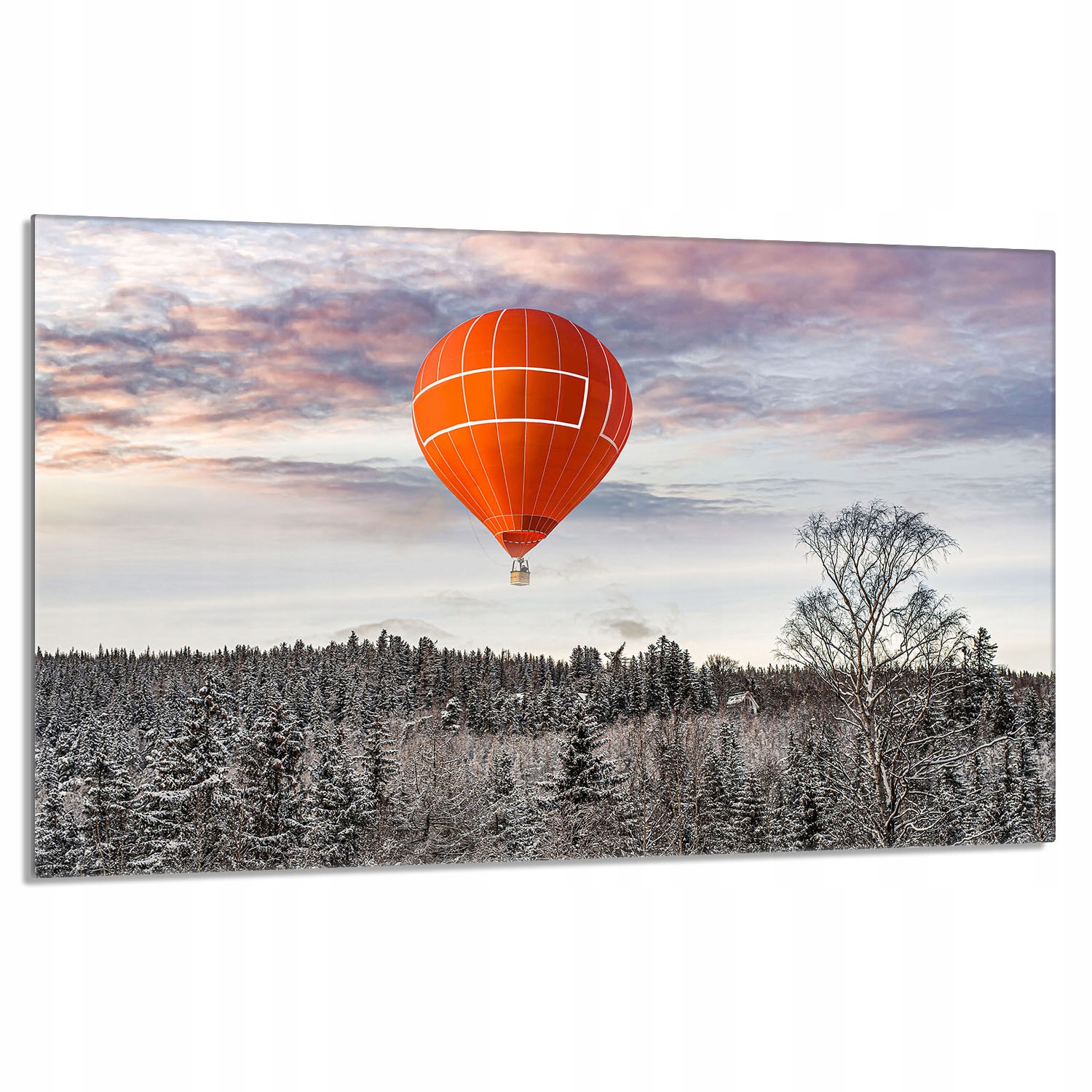 Skleněná ochranná deska na sporák 80x52 Balón do kuchyně